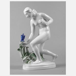 ENS Art déco Figur weiblicher Akt