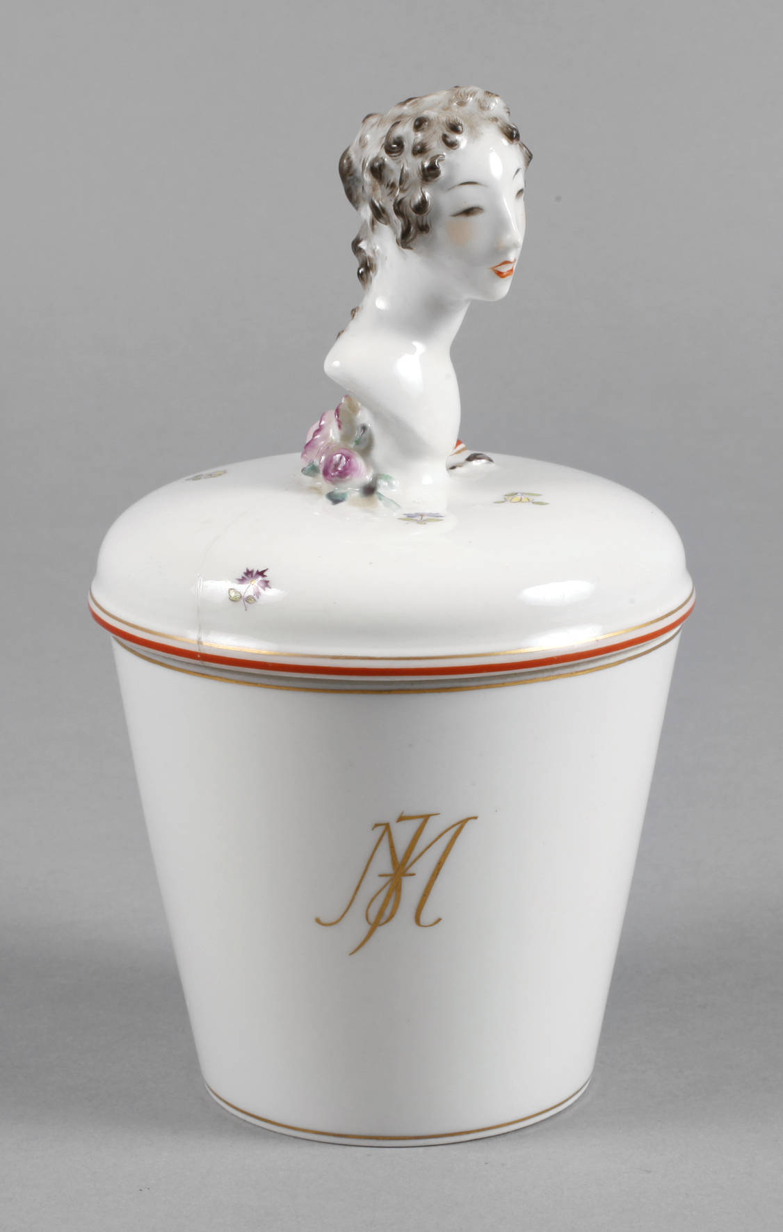 Meissen Deckeldose Paul Scheurich