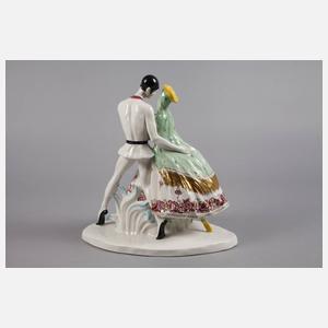 Schwarzburger Werkstätten Harlekin und Kolumbine