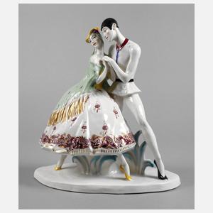 Schwarzburger Werkstätten Harlekin und Kolumbine