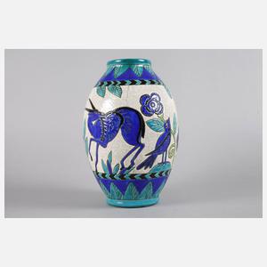 Art déco Vase Boch Freres