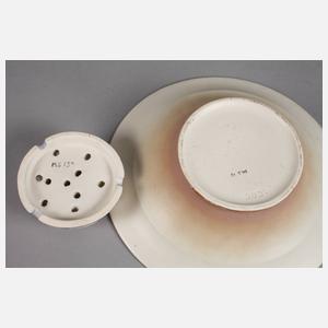 Blumensteckschale Art déco