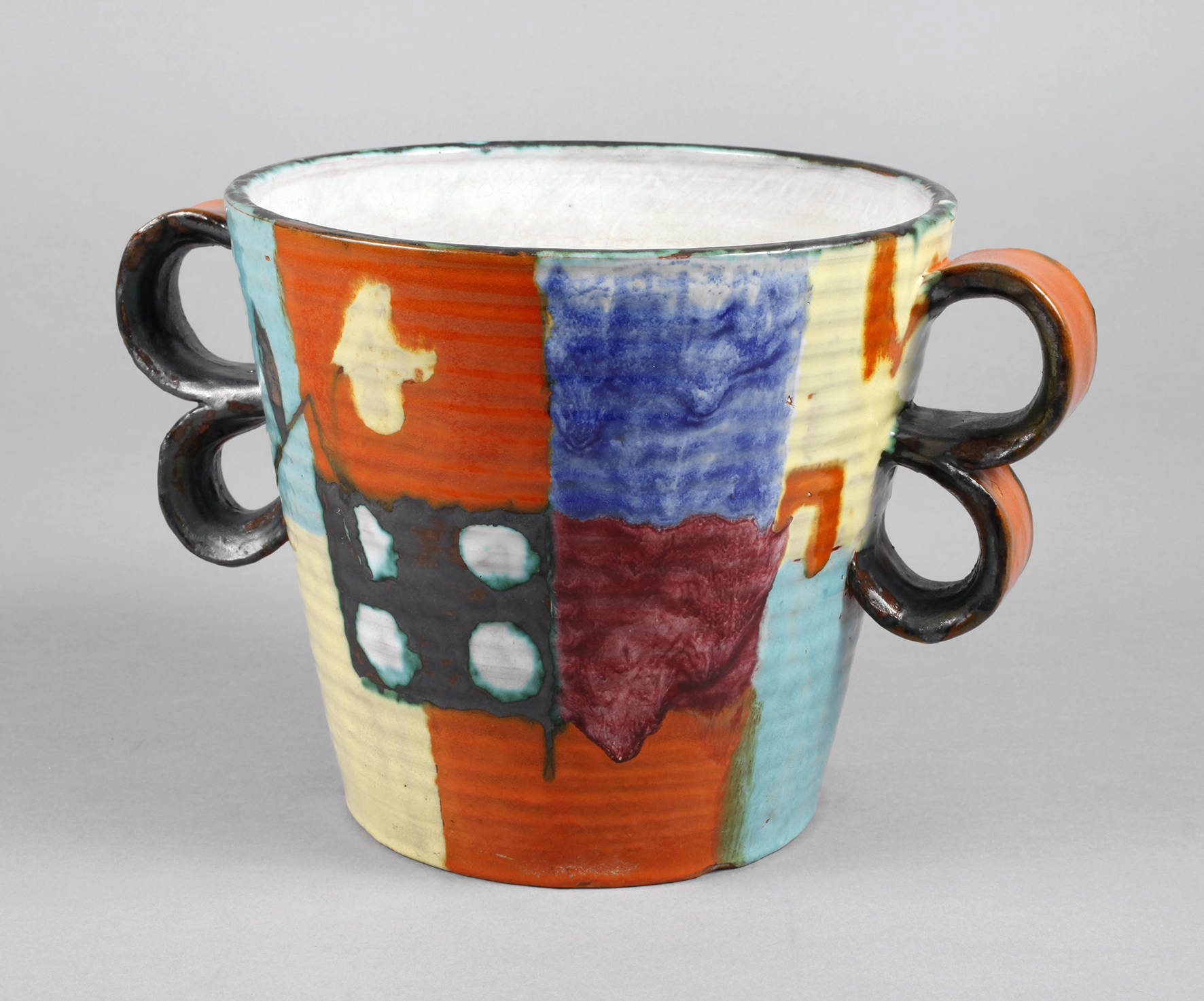 Goldscheider Wien Cachepot Art déco