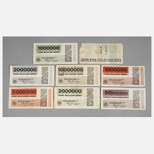 Herbert Bayer, Notgeld der Hyperinflation, Weimar, 1923