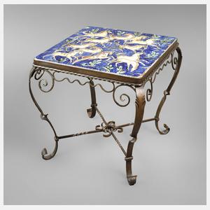 Tisch Karlsruher Majolika