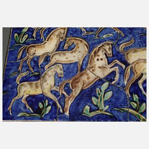 Tisch Karlsruher Majolika