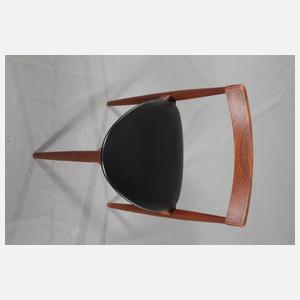 Tisch und sechs Stühle Hans Olsen