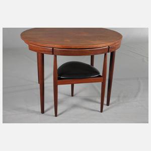 Tisch und sechs Stühle Hans Olsen