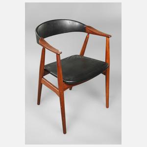 Armlehnstuhl Teakholz