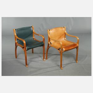 Paar Armlehnstühle Christián Valdés