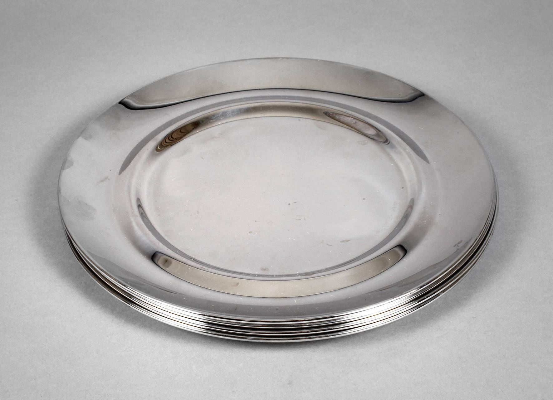 Georg Jensen vier Platzteller