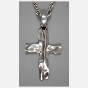 Massives Silberkreuz