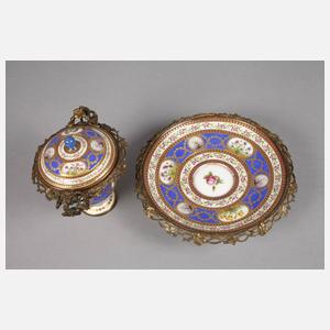 Sevres Deckeltasse