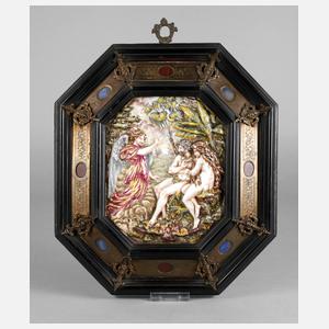 Capo di Monte Adam und Eva im Paradies