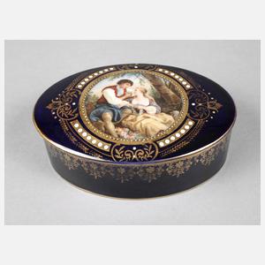 Ernst Wahlis Wien Deckeldose Jugendstil