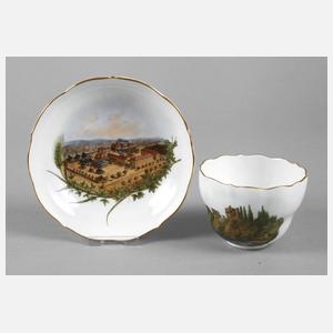 Meissen Ansichtentasse