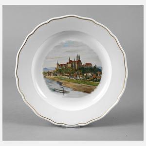Meissen Teller Albrechtsburg