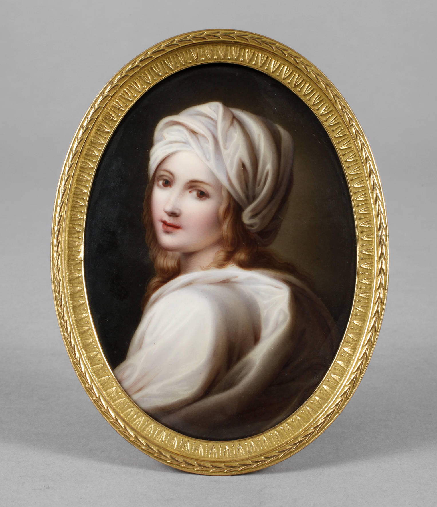 Porzellanbildplatte der Beatrice Cenci