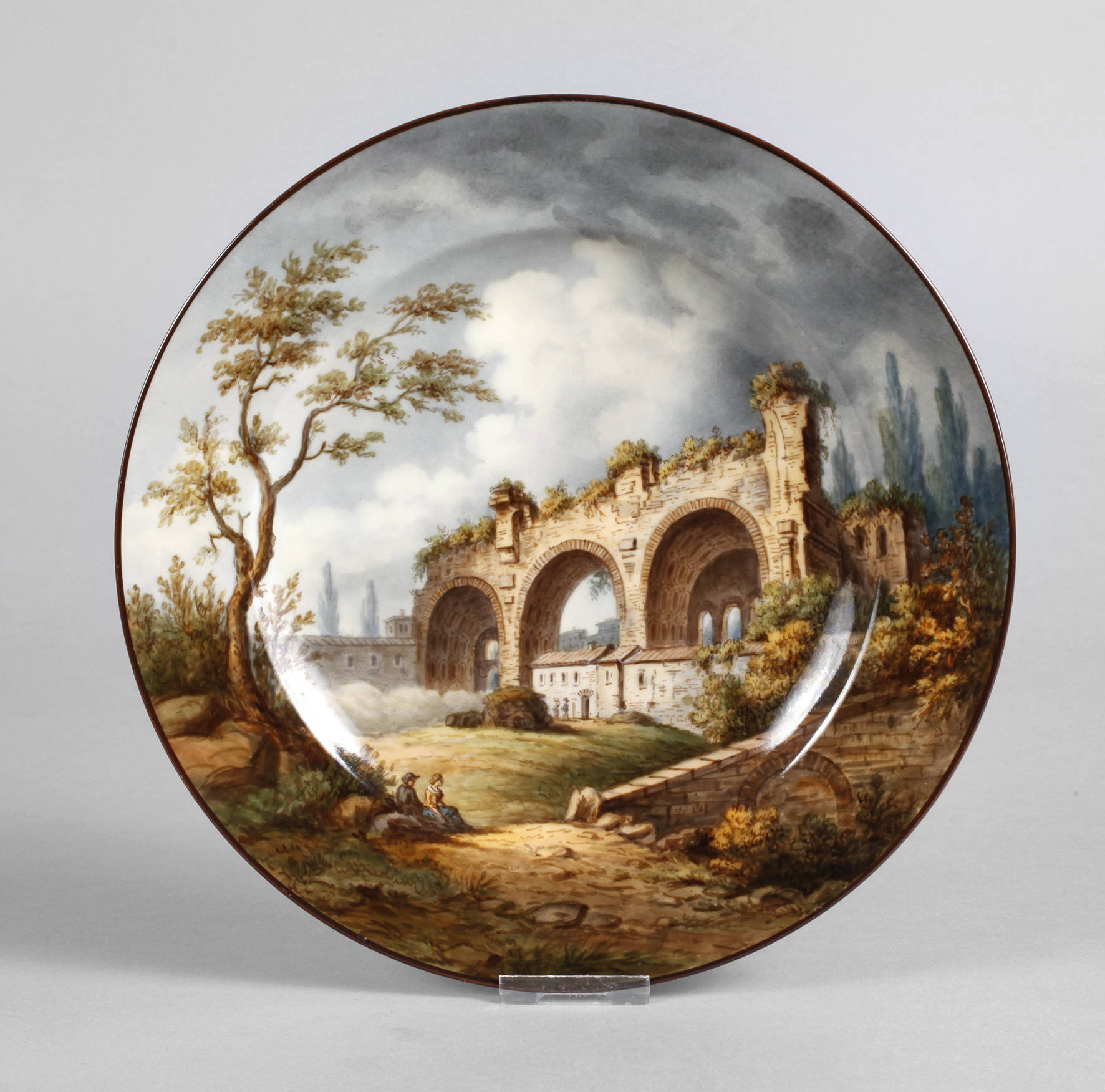 Teller italienische Landschaft