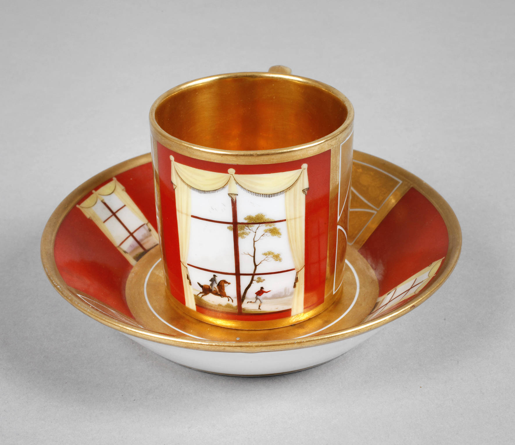 Zylindertasse Biedermeier