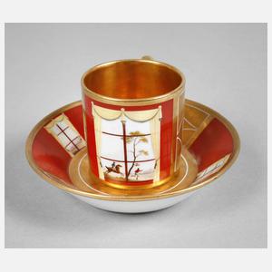 Zylindertasse Biedermeier