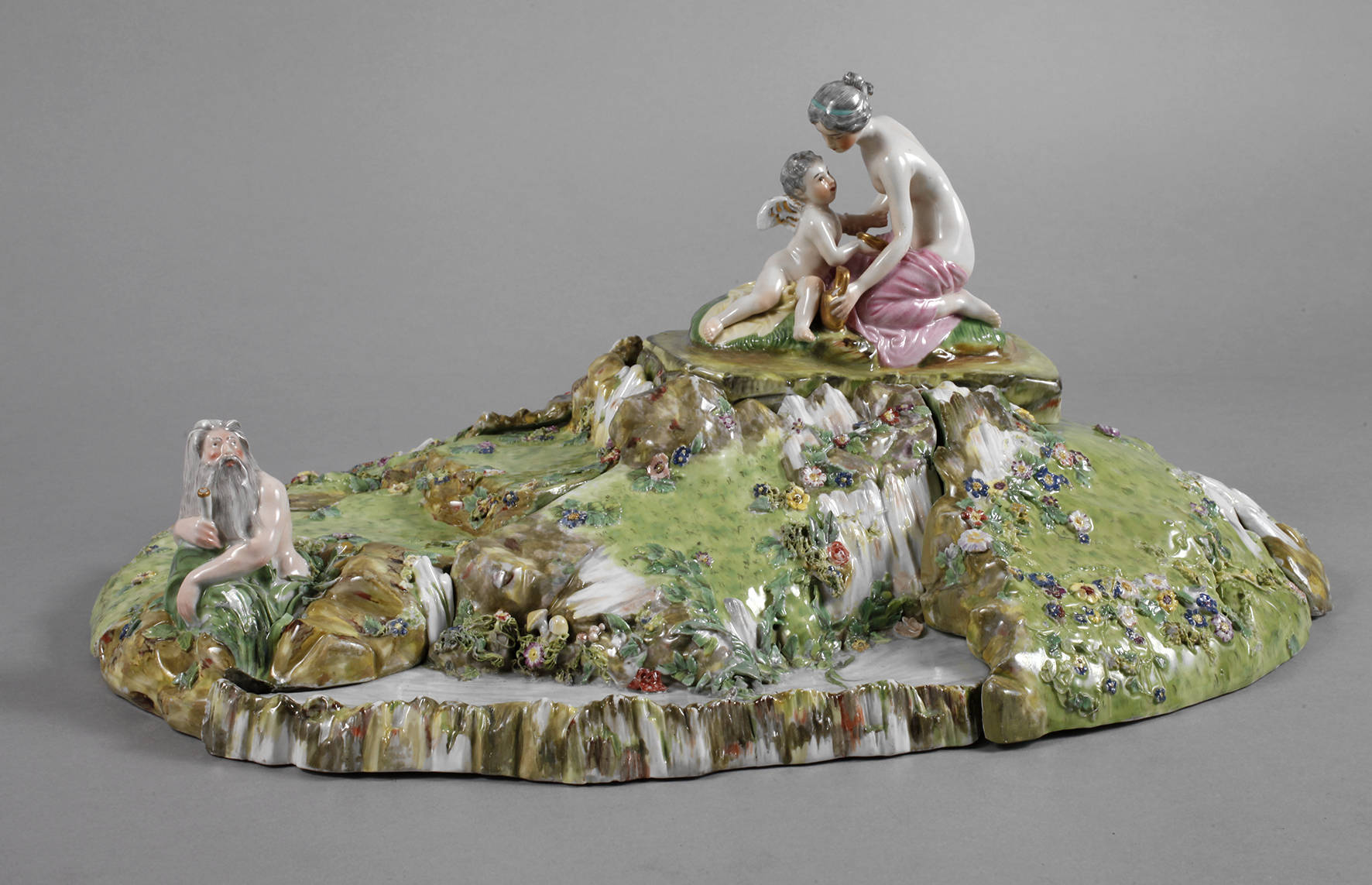 Passau großer Jugendstil Tafelaufsatz