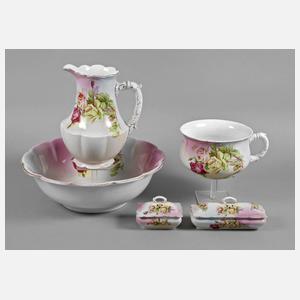 Großes Waschservice Jugendstil