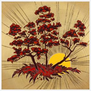 Hutschenreuther Wandbildplatte Hans Achtziger