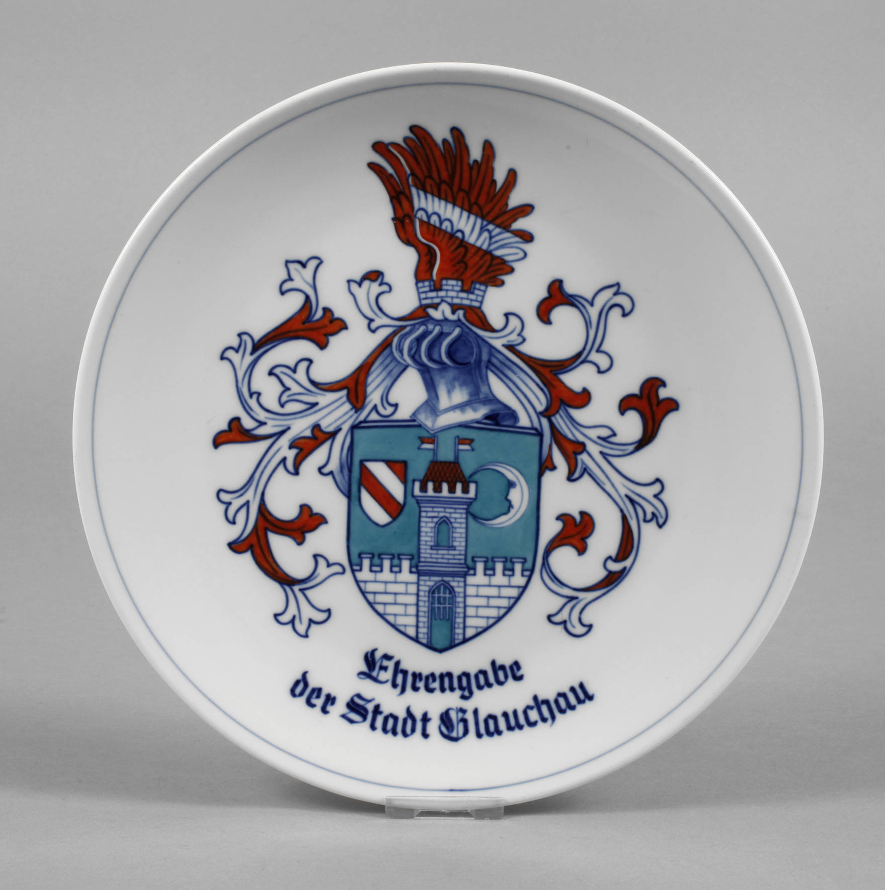 Meissen 13 Wandteller Glauchau