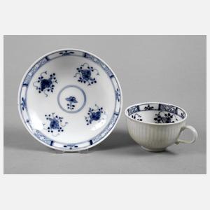 Meissen Tasse mit Untertasse