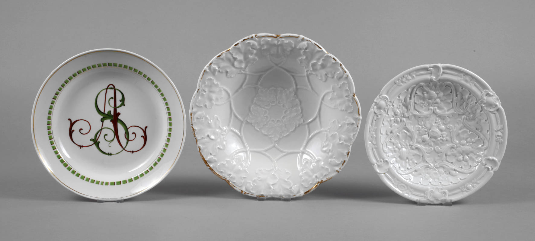 Meissen drei Teller