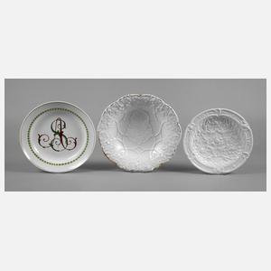 Meissen drei Teller
