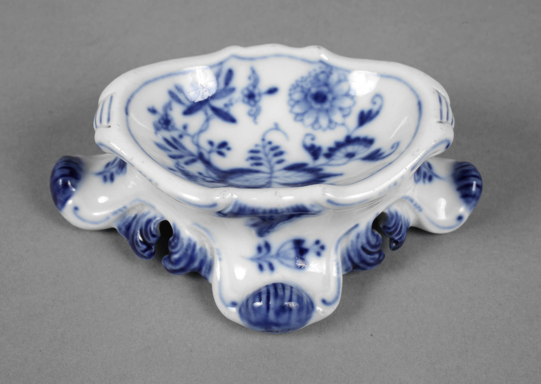 Meissen Salznapf Zwiebelmuster