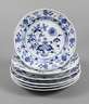 Meissen sechs Teller Zwiebelmuster