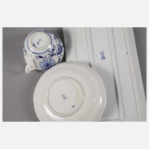 Meissen Kaffeeservice Zwiebelmuster