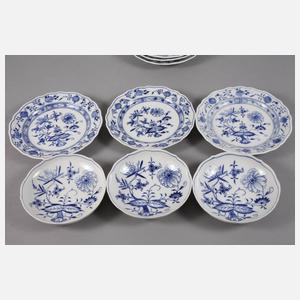 Meissen Kaffeeservice Zwiebelmuster