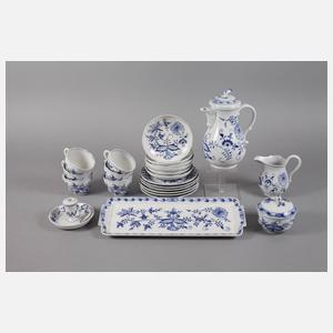 Meissen Kaffeeservice Zwiebelmuster