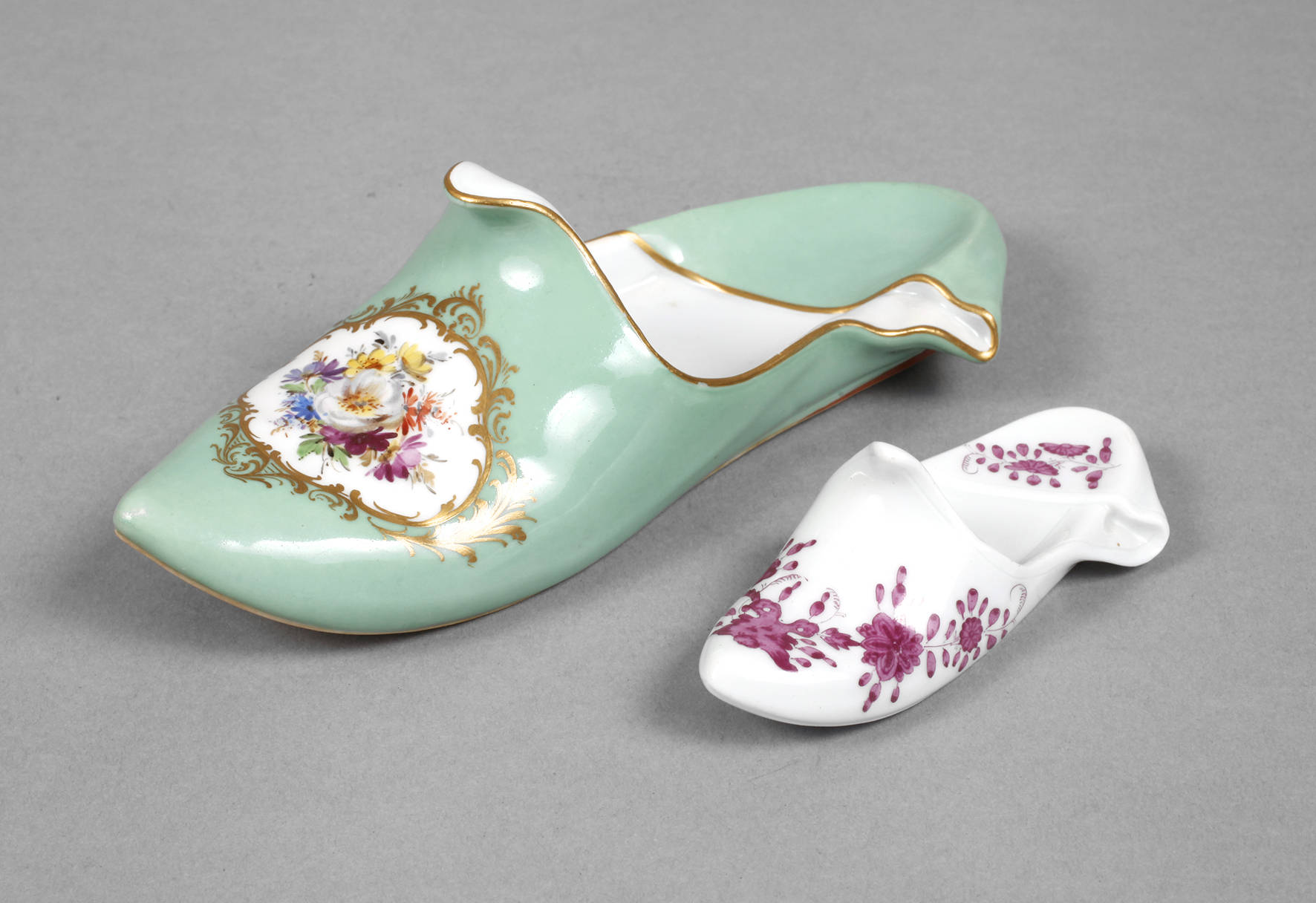Meissen zwei Pantoffeln