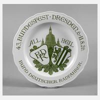 Meissen Radfahrerteller 1926111