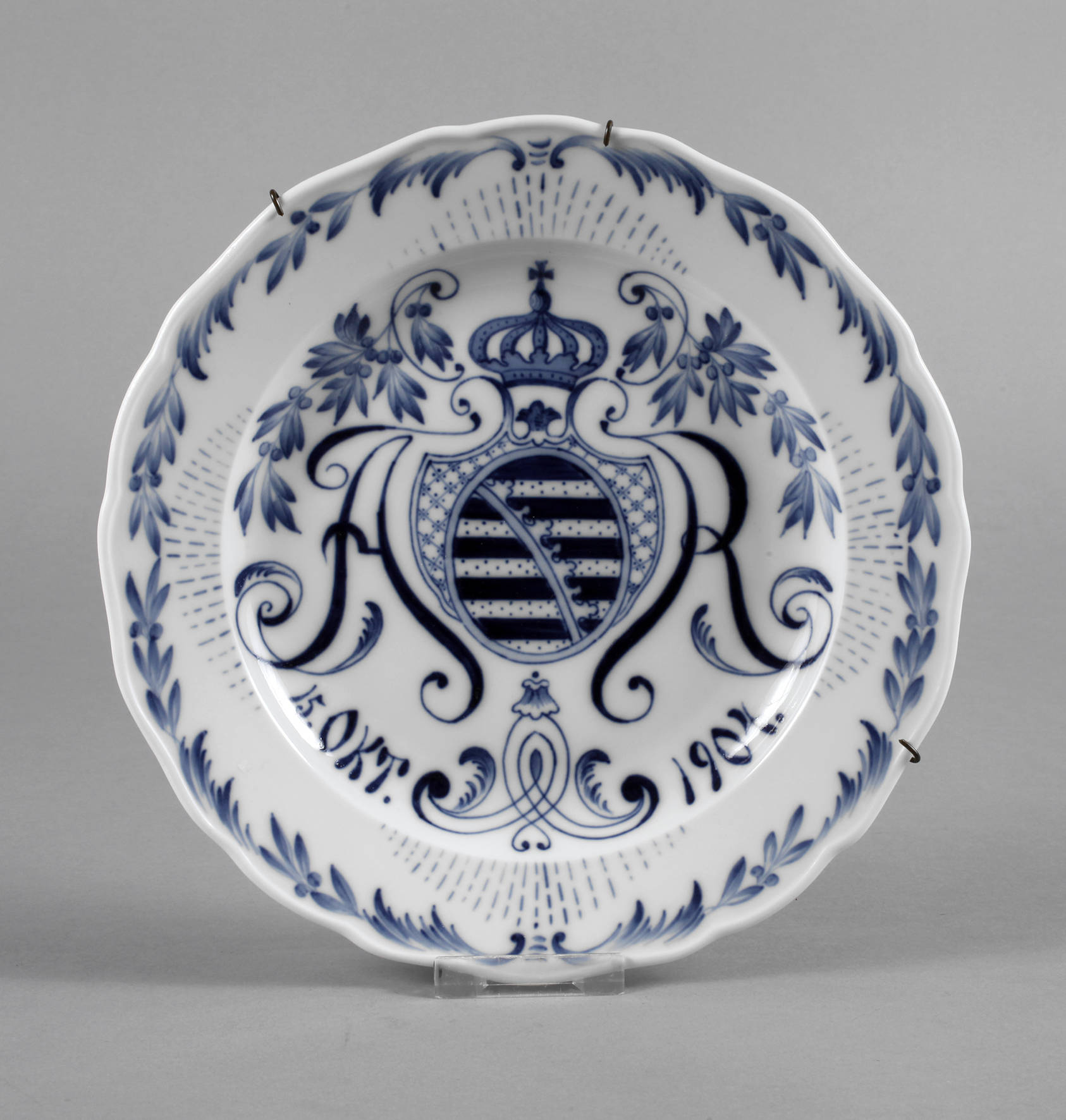 Meissen Regimentsteller 1904