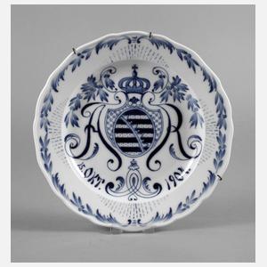 Meissen Regimentsteller 1904