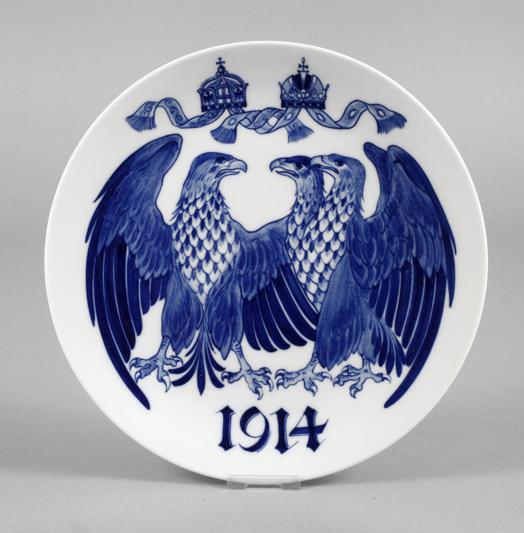 Meissen Reservistenteller 1914