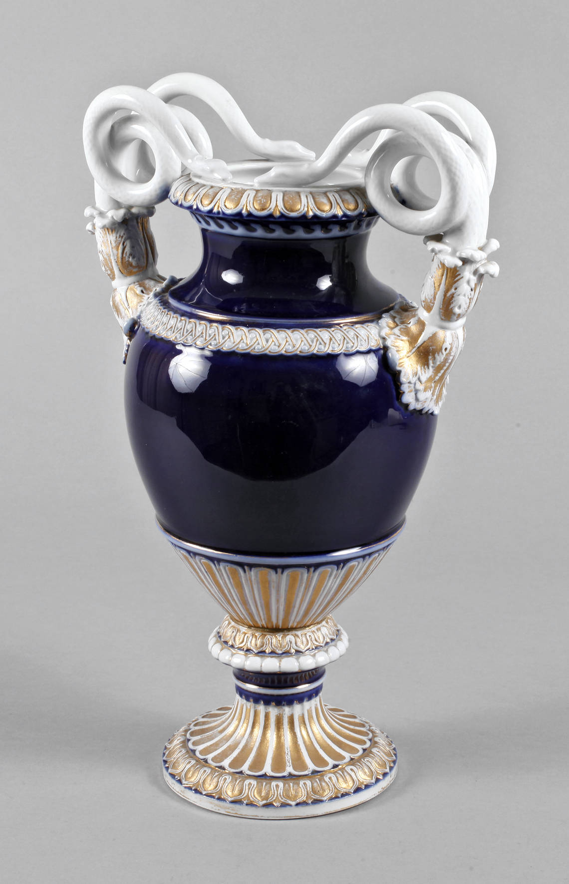 Meissen Schlangenhenkelvase