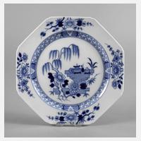Meissen  Teller chinesische Blaumalerei111