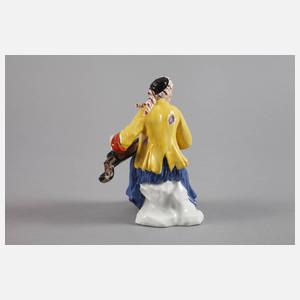 Meissen musizierende Bettlerin