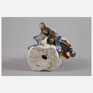 Meissen musizierende Bettlerin