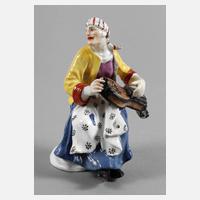 Meissen musizierende Bettlerin111