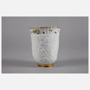 Meissen Becher passend zum Schwanenservice