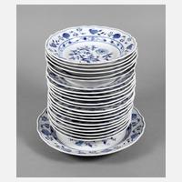 Meissen Teichert Konvolut Teller Zwiebelmuster111