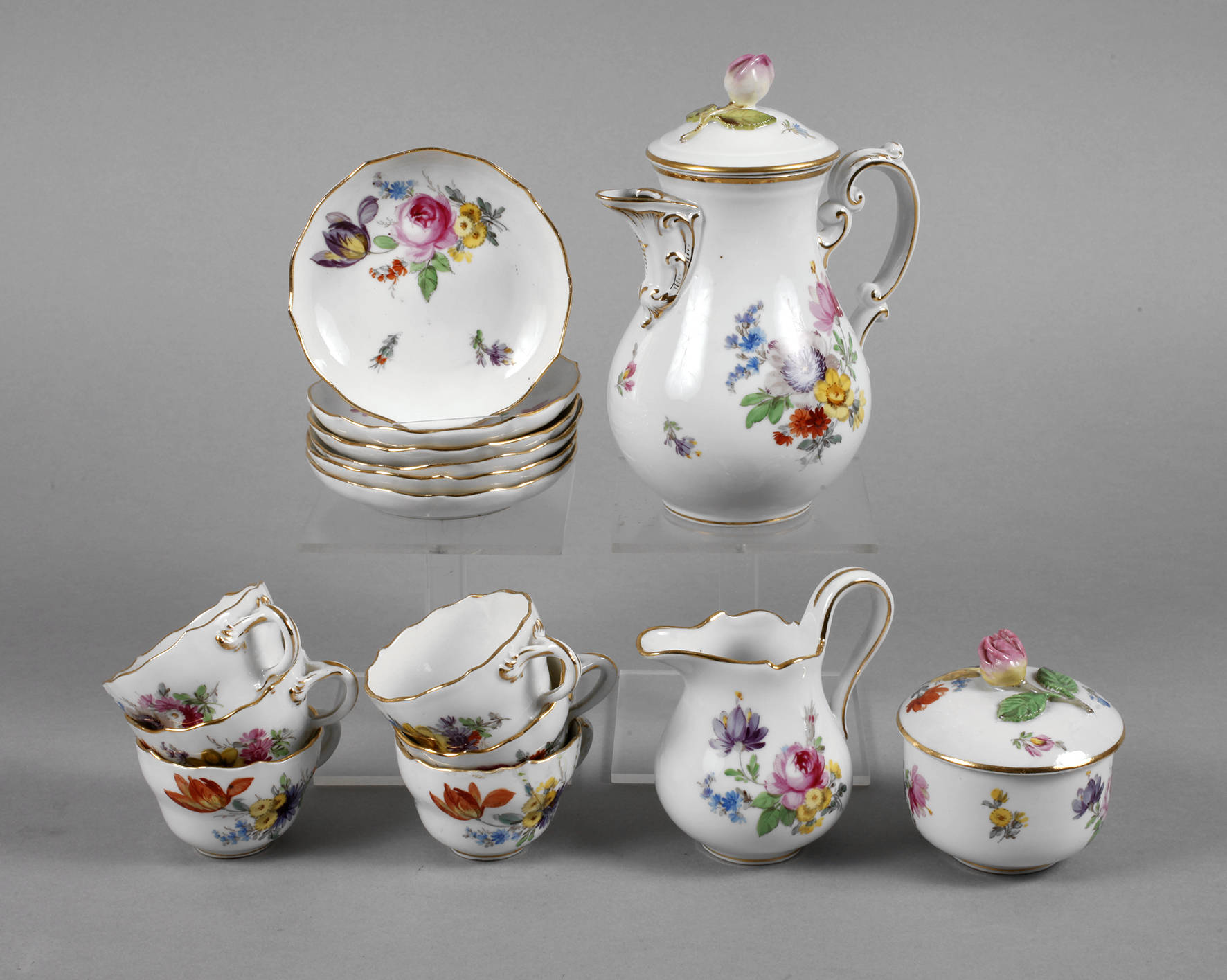 Meissen Teichert Mokkaservice